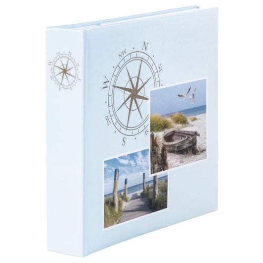 Album photo HAMA Compass 10 x 15 cm 200 pages Bleu Marron Vert