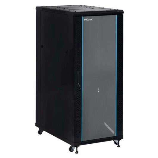 Armário Rack Phasak Pro 37U 800x1000 Ventilação Alta Capacidade Preto