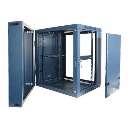 Armadio Rack Phasak PA 3106 6U Blu Metallo da Parete 19"