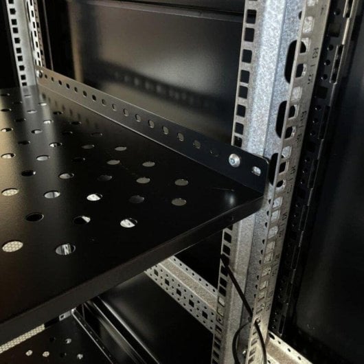 Armário Rack Phasak Pro PHO 6147 47U 600x1000 Vidro Templado Ventilação