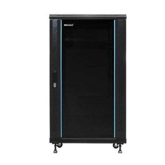 Armário Rack Phasak PRO PHO 6842 42U 600x800 vidro ventilação rodas PDU