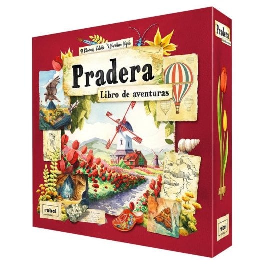 Brettspiel Rebel Pradera Buch der Abenteuer Erweiterung Vielseitige Spielmodi