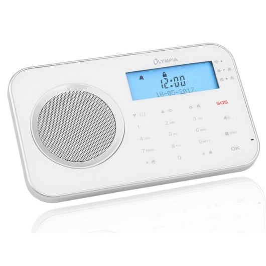 Alarm Olympia ProHome 8700 Wi-Fi GSM Bluetooth Kabellos Innen App LCD Notruf