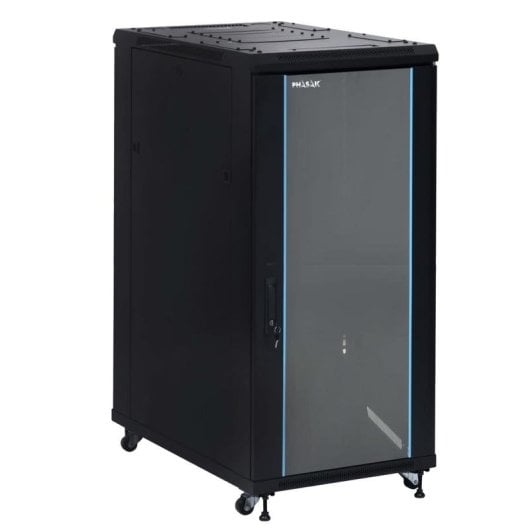Armário Rack Phasak PHO 6832 32U 600x800mm Porta Vidro, Ventilação, Regleta