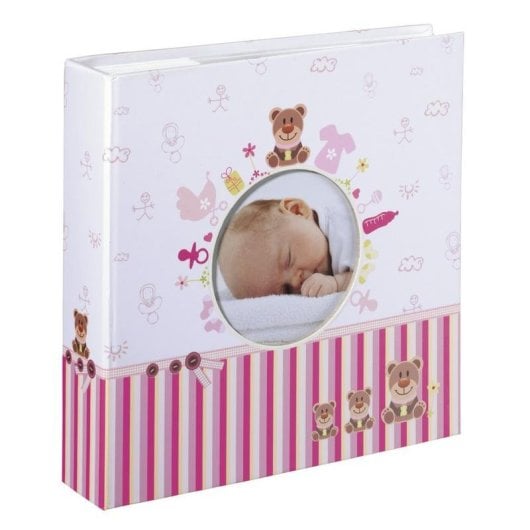 Álbum de Fotos HAMA AKLBB1616665520 Branco 200 Fotos 10x15 cm Capa Personalizável