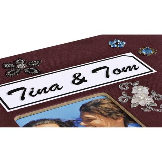 Álbum de Fotos Hama Fine Art Bordeaux 50 Folhas 10 x 15 cm Cartão