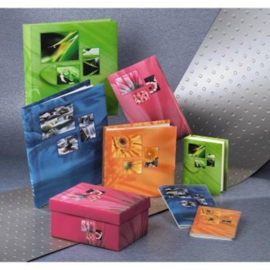 Álbum de Fotos Hama Singo Verde 200 Fotos 22x22 cm Encadernação Resistente