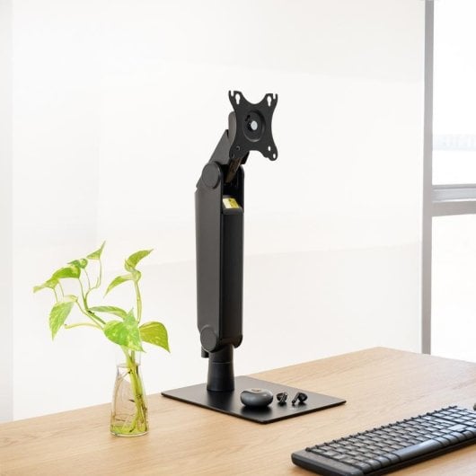 Support moniteur TooQ DB1741TN-B 17-32" ajustable ressort à gaz noir