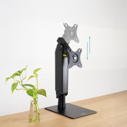 Support moniteur TooQ DB1741TN-B 17-32" ajustable ressort à gaz noir