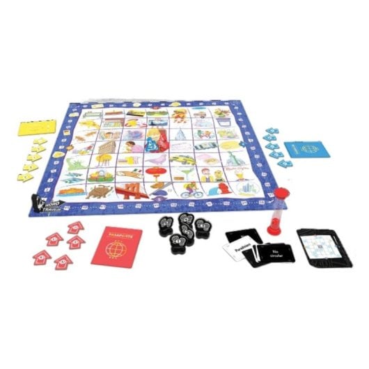 Brettspiel Asmodee Word Traveler Familien-Partyspiel 2-5 Spieler 30-45 Min