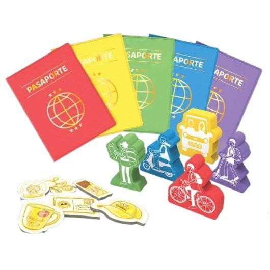 Brettspiel Asmodee Word Traveler Familien-Partyspiel 2-5 Spieler 30-45 Min