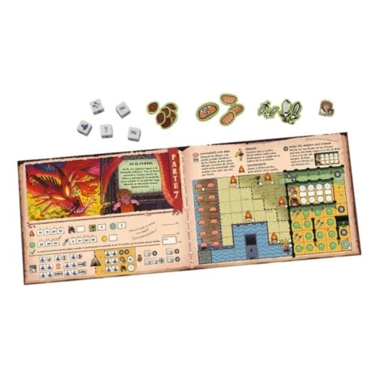 Brettspiel Asmodee El Hobbit Abenteuerreisen Würfelspiel 1–4 Spieler