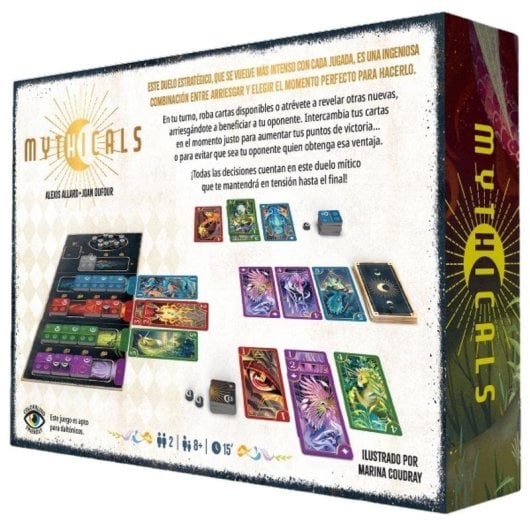Brettspiel Asmodee Mythicals Kartenduell 2 Spieler 15 Minuten 8+ Jahre