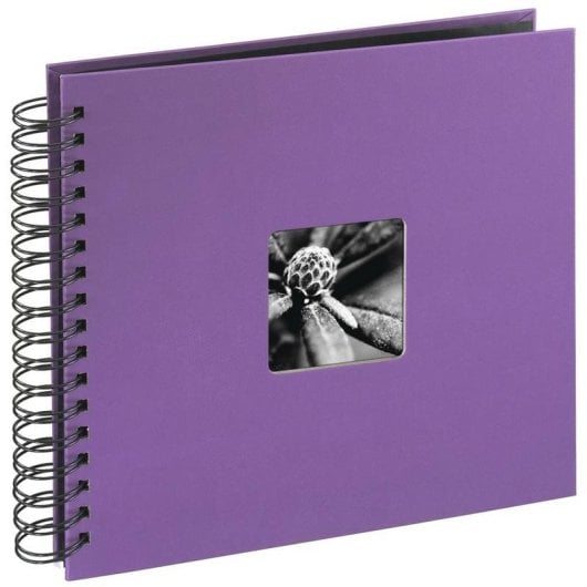 Álbum de Fotos HAMA AKLBB1616665691 Espiral Cristal Templado 100 Páginas Preto