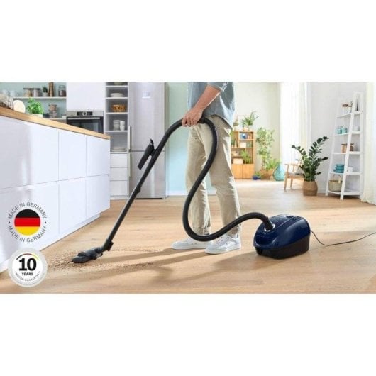 Staubsauger mit Beutel Bosch Serie 4 BGL38BU1 600W Hygiene Filter 4L Blau