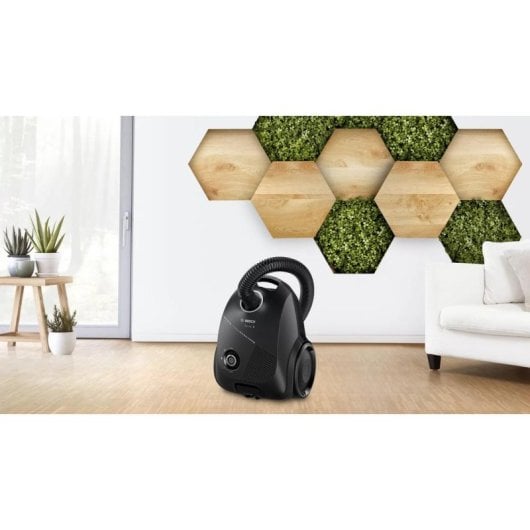 Aspirapolvere Con Sacco Bosch Serie 2 BGLS2BA1 0,6kW Con Cavo Nero