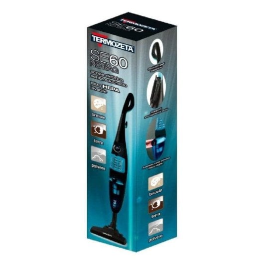 Aspirador sem Saco Termozeta SE60 600W Filtro HEPA Capacidade 1L