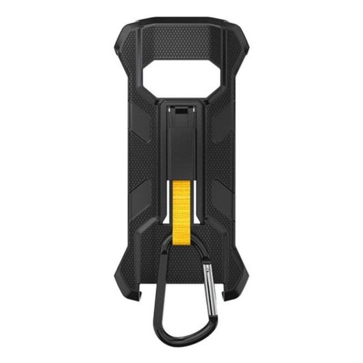 Funda para móvil Ulefone Armor Cover Monocromática Negra com anilha para Armor 15
