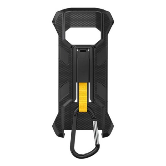 Funda para móvil Ulefone Armor Cover Monocromática Negra com anilha para Armor 15