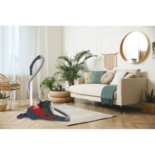 Aspirapolvere Senza Sacco Hoover Breeze BR25HM 0.7kW Con Cavo Rosso