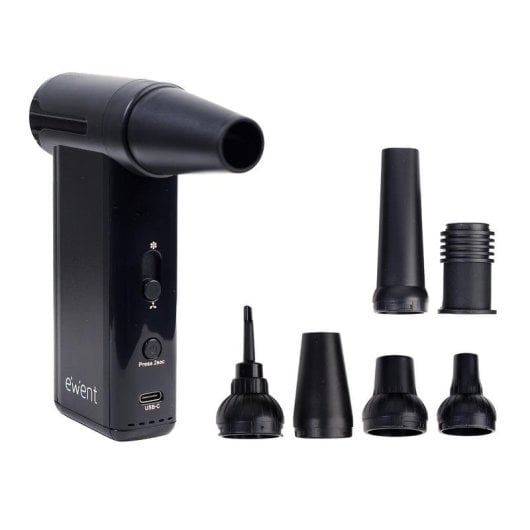 Handstaubsauger Ewent EW5681 0,13 kW Kabellos Schwarz