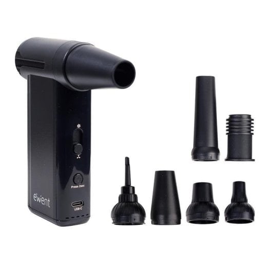 Aspirabriciole senza Fili Ewent EW5681 130W 50 minuti 6 Accessori Ultra Leggero