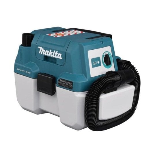 Aspirador Sem Fio Industrial Makita DVC750LZX3 50W Filtro HEPA 7.5L Seco e Húmido