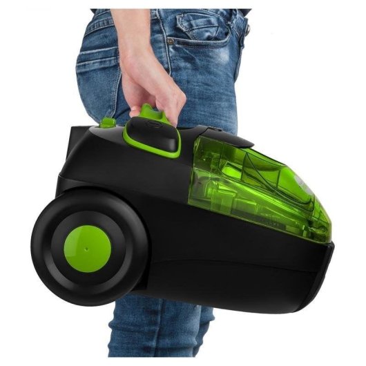 Aspirateur sans Sac Sencor SVC 510GR-EUE2 890W Filtre HEPA Capacité 1,5L