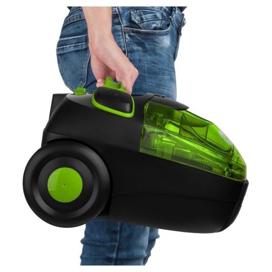 Aspirateur Sans Sac Sencor SVC 510GR-EUE2 0,89kW Avec Fil Noir Vert