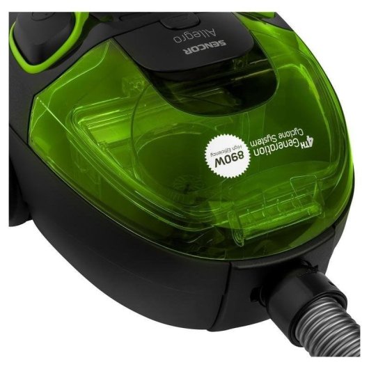 Aspirateur sans Sac Sencor SVC 510GR-EUE2 890W Filtre HEPA Capacité 1,5L