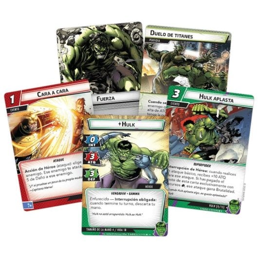 Jeu de cartes Asmodee Hulk Deck 60 cartes multijoueur 1-4 joueurs