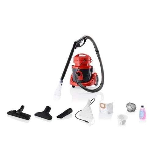 Aspirador Industrial sem Saco Hyundai VC 5750 1500W Seco e Húmido Filtro HEPA 15L