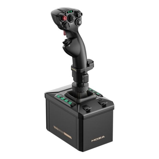 Kit simulador de vuelo Moza AB6 6 Nm 1000 Hz materiales premium