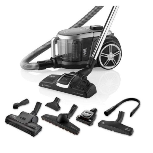 Aspirateur sans Sac Eta Stormy 4517 90000 800W Filtre HEPA 13 2,2L Noir Bleu