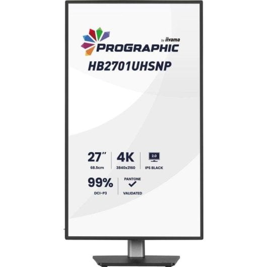 Monitor iiyama ProLite HB2701UHSNP-B1 27" UltraHD 4K 60Hz IPS Black HDR400 4ms