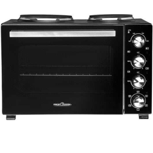 Forno elettrico ProfiCook PC-KK 1302 32 L Nero con doppia piastra e girarrosto