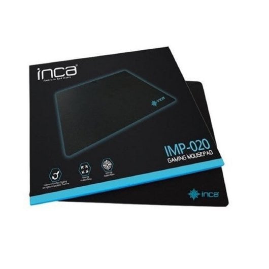 Alfombrilla gaming INCA IMP-020 XL antideslizante repelente suciedad negro