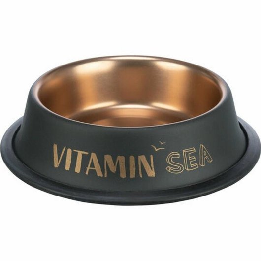 Comedouro para cães TRIXIE 24303 preto 0.2 L antideslizante 15 cm