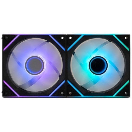 Zusatzlüfter NOX Hummer PRO LINK 120mm 1800RPM magnetisch ARGB PWM Black 3er-Set