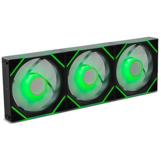 Zusatzlüfter NOX Hummer PRO LINK 120mm 1800RPM magnetisch ARGB PWM Black 3er-Set