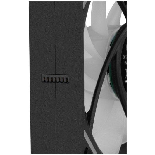 Zusatzlüfter NOX Hummer PRO LINK 120mm 1800RPM magnetisch ARGB PWM Black 3er-Set