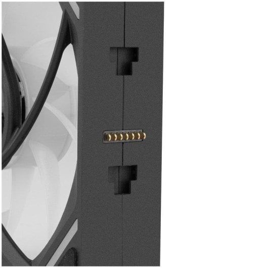 Zusatzlüfter NOX Hummer PRO LINK 120mm 1800RPM magnetisch ARGB PWM Black 3er-Set