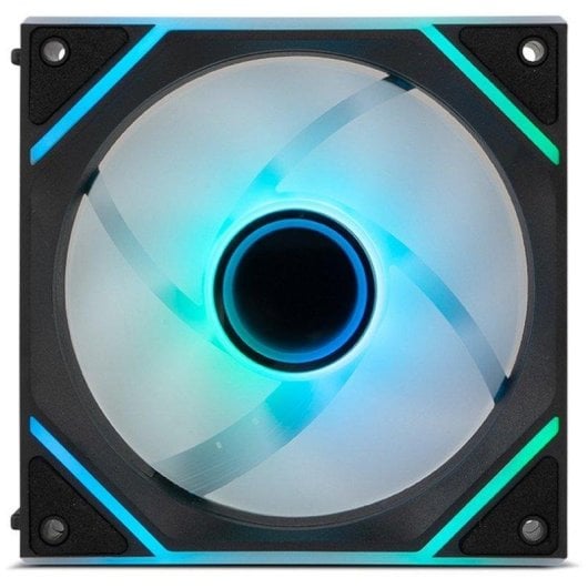 Zusatzlüfter NOX Hummer PRO LINK 120mm 1800RPM magnetisch ARGB PWM Black 3er-Set