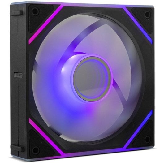 Zusatzlüfter NOX Hummer PRO LINK 120mm 1800RPM magnetisch ARGB PWM Black 3er-Set