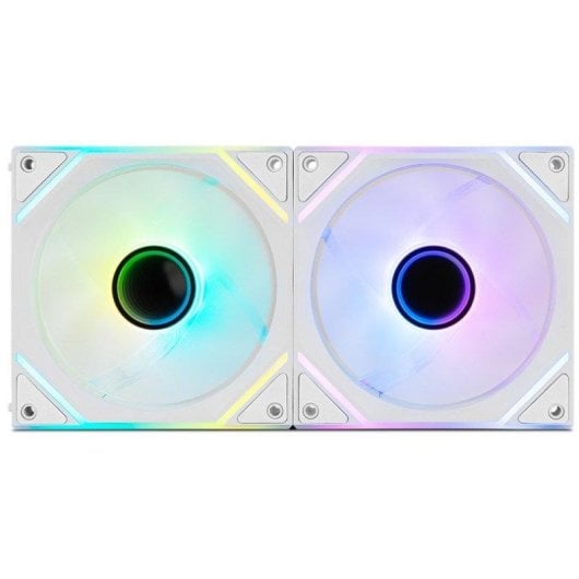 Ventilador suplementario NOX Hummer PRO LINK 120mm 1800RPM ARGB Magnetisch PWM Weiß