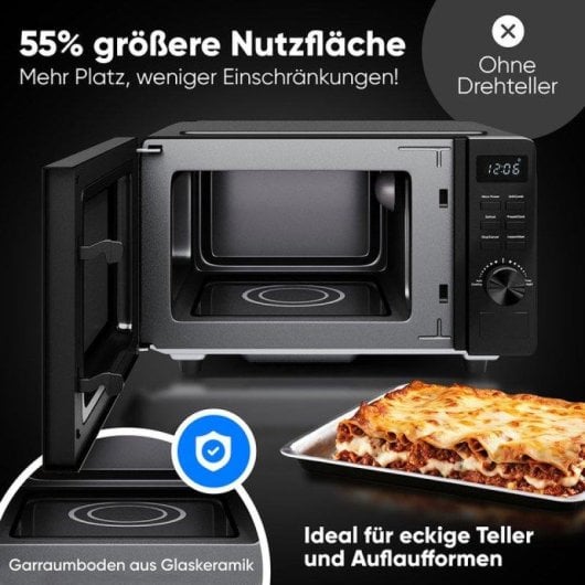 Micro-ondes ProfiCook PC-MWG 1278 20L 1150W Grill Base Vitrocéramique