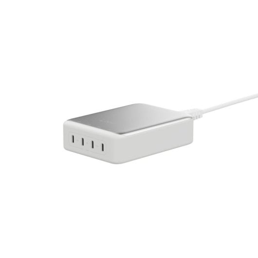 Multiprise LINQ 240W GaN2 DeskCharge 4 Prises USB-C PD 3.1 Charge rapide aluminium