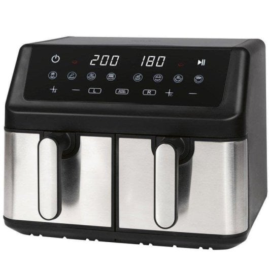 Heißluftfritteuse ProfiCook PC-FR 1296 H 9L 2000W Doppelkorb Deshydrator