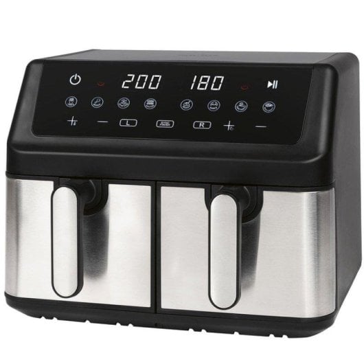 Freidora de aire ProfiCook PC-FR 1296 H 9L 2000W doble cestas con función deshidratadora