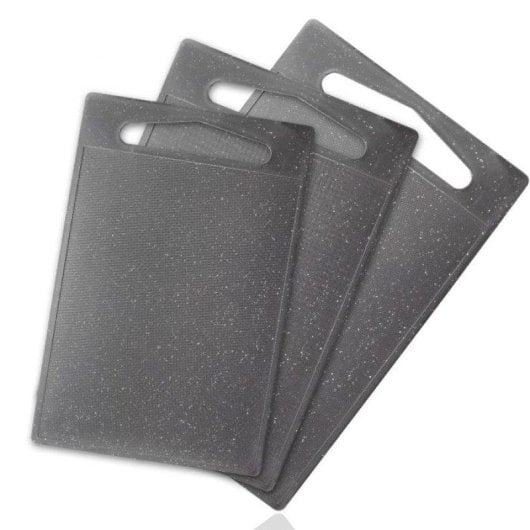 Tagliere Classbach C-SB 4012 K set 3 pezzi rettangolare effetto granito